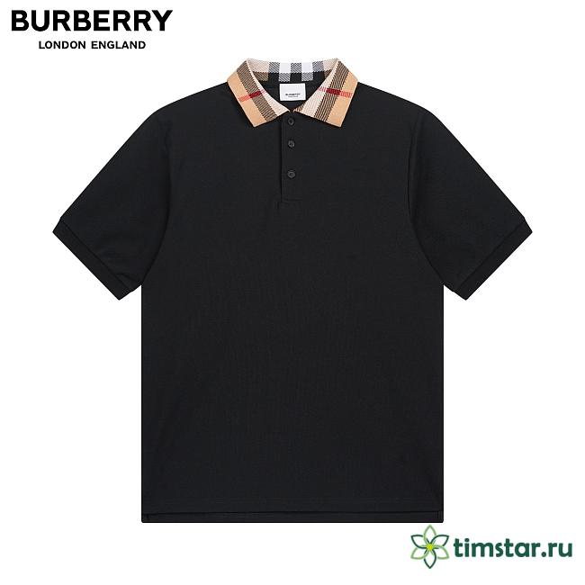 Burberry black polo shirt  - 1