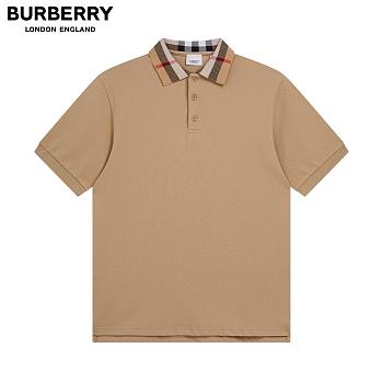 Burberry brown polo shirt 