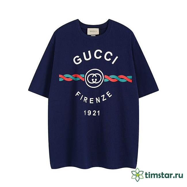 Gucci blue t-shirt - 1