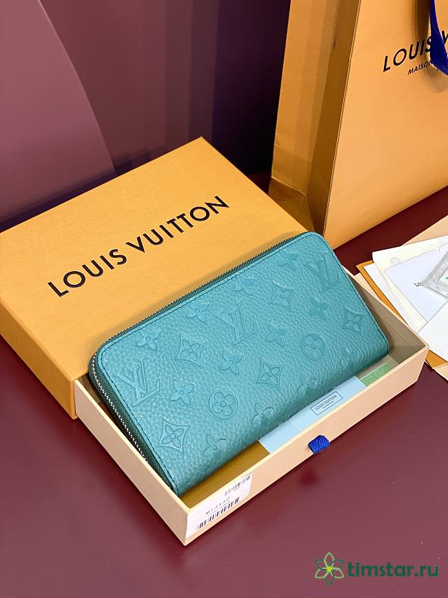 L0UlS VUlTT0N green wallet M1414 - 1