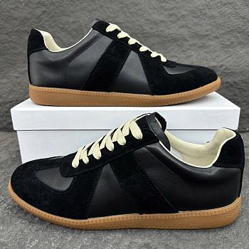 Maison Margiela Replica German Army Trainer (GATs) Black Gum  S57WS0236P1895H6851