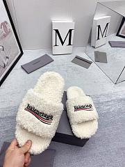 Balenciaga slides white - 6