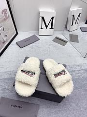 Balenciaga slides white - 5