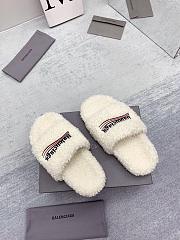 Balenciaga slides white - 2