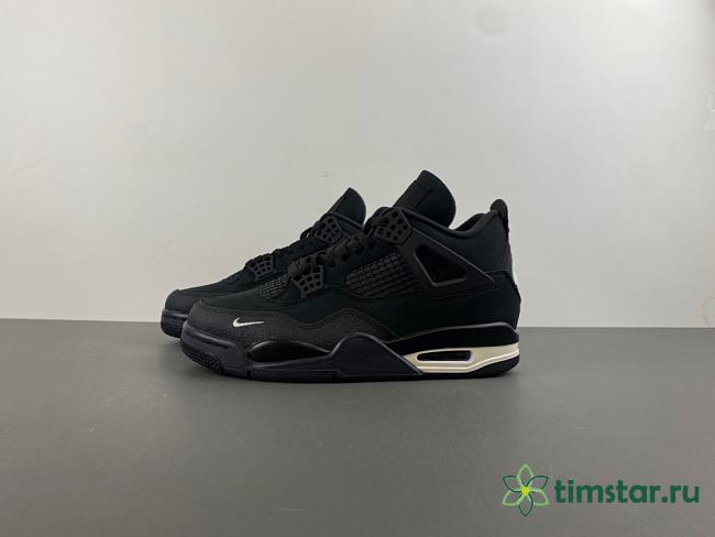  Air Jordan 4  Nigel Sylvester black HF4340-001 - 1