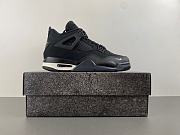  Air Jordan 4  Nigel Sylvester black HF4340-001 - 3