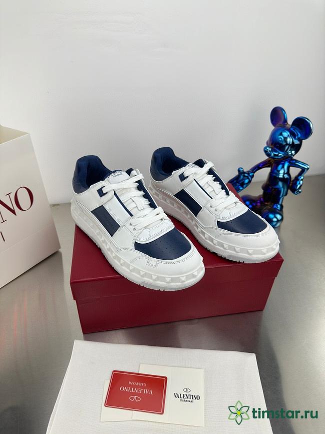 Valentino white blue shoes - 1