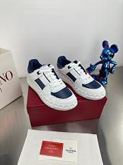 Valentino white blue shoes - 1