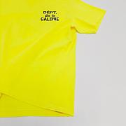 Gallery Dept Tee yellow shirt - 4