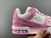 Louis Vuitton LV trainer pink - 4