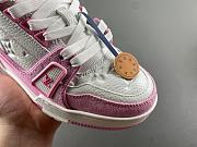 Louis Vuitton LV trainer pink - 2