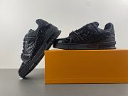 Louis Vuitton LV trainer black - 2