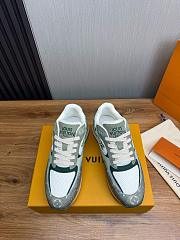 Louis Vuitton green sneakers - 4