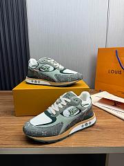 Louis Vuitton green sneakers - 3