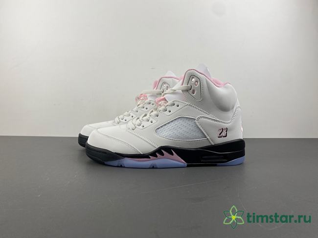 Air Jordan 5 OG “35th Anniversary” white pink black HQ7978-102  - 1