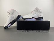 Air Jordan 5 OG “35th Anniversary” white pink black HQ7978-102  - 4