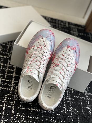 Maison Margiela Replica white and red sneaker