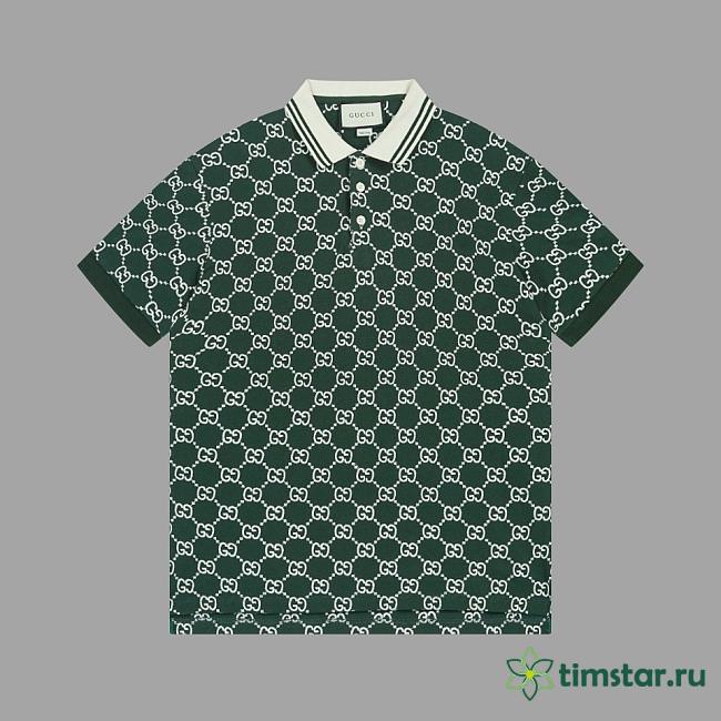 Gucci green Polo shirt - 1