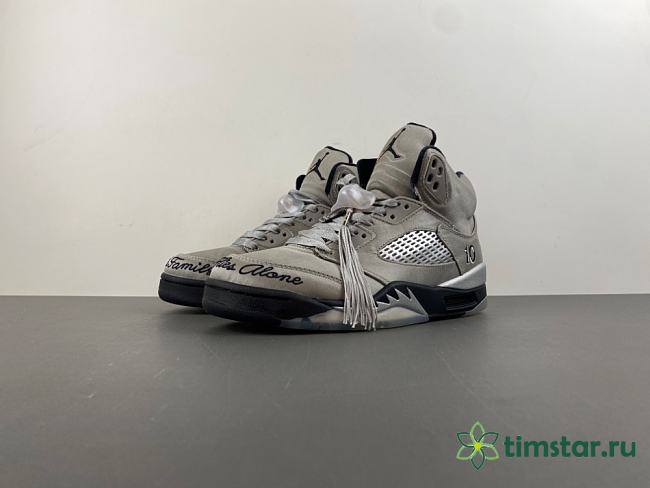 Air Jordan 5 “Wings” Silver Black IO2038-001 - 1