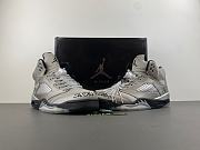 Air Jordan 5 “Wings” Silver Black IO2038-001 - 3