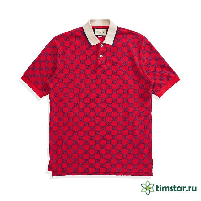 Gucci red Polo shirt - 1