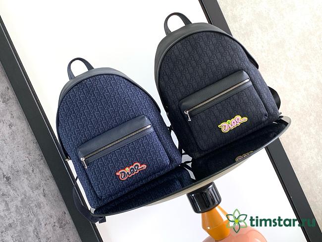Dioor AND KAWS BACKPACK 1ESBA199OUP_H95850 - 1