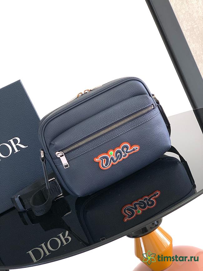 Dioor AND KAWS bumbag 2ESWS034OYY_H95844 bule - 1