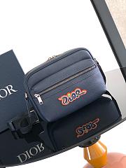 Dioor AND KAWS bumbag 2ESWS034OYY_H95844 bule - 1