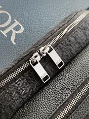 Dioor AND KAWS bumbag 1ESBO077OUP_H95842 black - 3