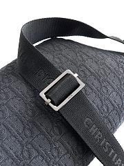 Dioor AND KAWS bumbag 1ESBO077OUP_H95842 black - 2