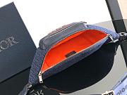 Dioor AND KAWS bumbag 1ESBO077OUP_H56342 blue - 5