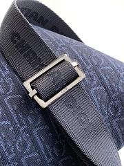 Dioor AND KAWS bumbag 1ESBO077OUP_H56342 blue - 3