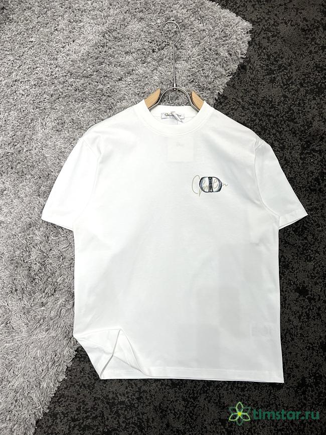 Dioor white t-shirt 02 - 1