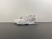 Louis Vuitton LV trainer white and pink - 1