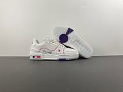 Louis Vuitton LV trainer white and pink - 5