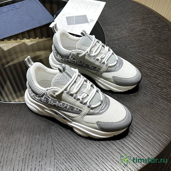 Dioorr B22 sneaker white grey - 1
