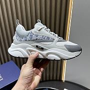Dioorr B22 sneaker white grey - 2
