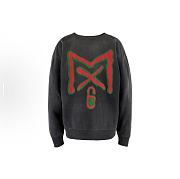 SAINT Mxxxxxx logo-print cotton sweatshirt - 2