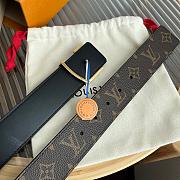 LV Stitch 40mm Reversible Belt M8582U - 2