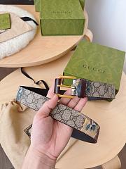 Gucci GG carnation print belt 677534 - 5