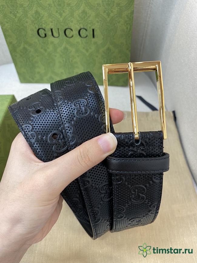 Gucci belt with square buckle 474313 - 1