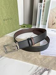 Gucci reversible belt with Square G buckle 626974 - 6
