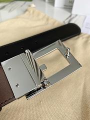 Gucci reversible belt with Square G buckle 626974 - 5