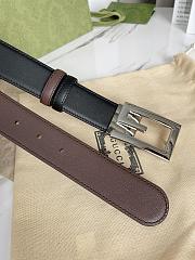 Gucci reversible belt with Square G buckle 626974 - 4