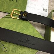 Gucci belt with square buckle and Interlocking G 673921 - 6