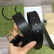 Gucci belt with square buckle and Interlocking G 673921 - 5