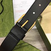 Gucci belt with square buckle and Interlocking G 673921 - 4