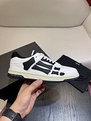 Amiri Skel Top Low White black - 5