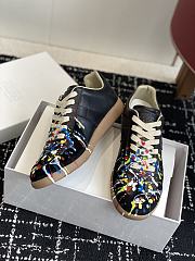 Maison Margiela Paint Replica German Army Trainer (GAT) Black S57WS0240P1892963 - 4