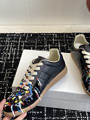 Maison Margiela Paint Replica German Army Trainer (GAT) Black S57WS0240P1892963 - 6